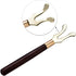 Heat Insulation Teapot Lid Clip with Wooden Handle, Tea Kettle Cover Fork for Cast Iron Japanese Kettle Tetsubin