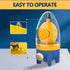Egg Yolk Mixer with Pulling Rope, Egg Scrambl-er Shaker, Quick Golden Manual Egg Maker,Egg Homogenizer Manual Puller