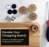 Wooden Cutting Board Feet Kit - Silicone Rubber Feet for Raised Cutting Board, Chopping Board Feet