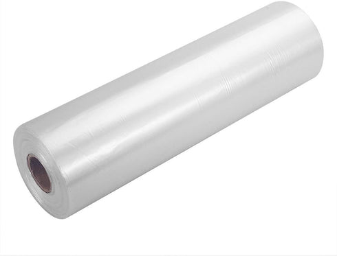 9527 Product 12" x 16" Clear Plastic Produce Bag - Food Storage Bag on a Roll, 350 Bags per Roll