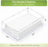 8.5x4.9x2.4 inches Fengzhe Acrylic Guest Towel Napkin Holder, Clear Bathroom Paper Hand Towels Storage Tray, Disposable