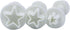 Star Small Fondant Plunger Cutter Set - Tiny 3 Pieces Cake Cookies Decorating Tool Mold