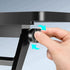 Bodur Top TV Monitor Shelf - Multifunctional Headboard Cable Box Holder , Ideal for Behind Computer, DVD Player