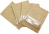 PABCK 100 Pack Clear Window Airtight Seed Packets, Brown Kraft Paper Envelopes for Food Storage