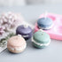 6-Cavity 3D Macaron Hamburger Silicone Mold for Fondant, Cake Decorating, Baking, Chocolate, Mini Soap, Bath Bomb