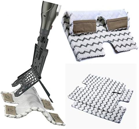 ConPus 2 Pack Replacement Steam Mop Pads for Shark Lift-Away Pro Steam Pocket Mop S3973, Genius Steam Pocket Mop