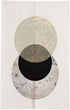 MYRU Japanese Noren Geometric Doorway Curtain Tapestry, Eclipse Design, 33.5 Inches x 59 Inches