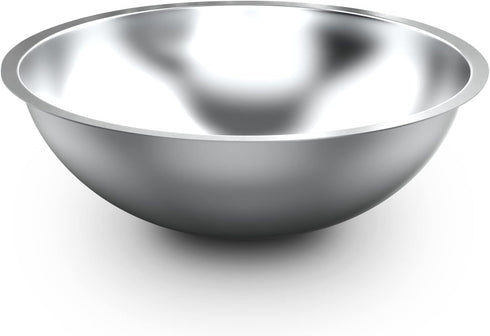 Alpine Cuisine 0.75-Quart Stainless Steel Kitchen Mixing Bowls, Heavy Duty Salad Bowls, Dishwasher Safe Prep Bowls