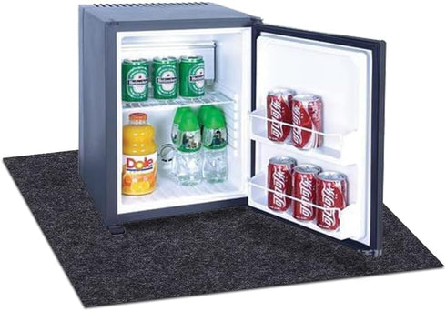 Under Beverage Refrigerators Mat,Slip Resistant,Absorb Water,Protects Floor from Water,and Spills,Slip Resistant and Waterproof (Fridge Mat:36inches x 40inches)
