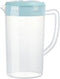 0.63 Gallon Plastic Pitcher with Lid, BPA-FREE, Eco-Friendly Carafe for Hot/Cold Drinks, 81oz, Blue