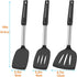 Silicone Spatula Set, Heat Resistant Spatulas for Nonstick Cookware, Large Nonstick Silicone Egg Spatula for Kitchen Use
