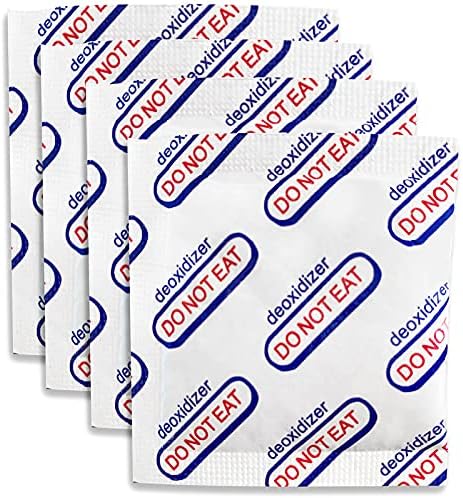 (200-Pack) 50cc Food Grade Oxygen Absorbers for Food Storage - Packets for Home Made Jerky and Long Term Freshness