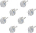Window Candle Clamps with Super Strong Suction Cups, Holder Suction Cup for Electric Candles, Great for Small Windows and Holiday Candles - USA Made | 8 Pack