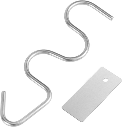 NQEUEPN Peanut Butter Stirrer and Scraper, Stainless Steel Peanut Butter Mixer Nut Butter