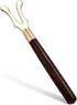 Heat Insulation Teapot Lid Clip with Wooden Handle, Tea Kettle Cover Fork for Cast Iron Japanese Kettle Tetsubin