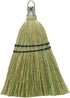 Rocky Mountain Goods Whisk Broom 12” - Heavy Duty Natural Corn Straw with Reinforced Nylon Stitching, Sturdy Metal Hang