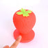 Cute Silicone Strawberry Night Light, LED Color Changing Lamp, 3 Modes Touch, Bedside for Birthday, Christmas