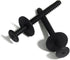 316433300 Black Metal Screw for Range Oven Door Handle Compatible with Frigidaire, Kenmore, Electrolux (2PACK)