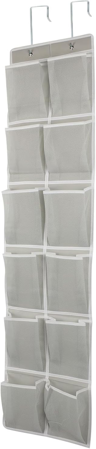 Over the Door 12 Pocket Hanging Shoe Organizer