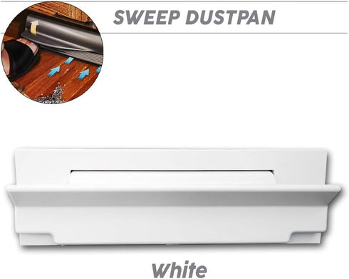 OVO White Universal Central Vacuum - Automatic Sweep Dustpan Finish