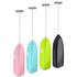 Daily-buy 4pcs Electric Mini Kitchen Stirrer - Battery Operated Milk Frother & 2 PCS Brushes Gift