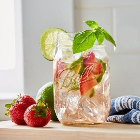 Ball Glass Mason Jar, Regular Mouth, Pint Size, 16 OZ, Pack of 3