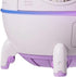 Cool Mist Humidifiers, Mini USB Humidifier, Cute Spaceship Shaped Portable Household Ambient Light Humidifier, US Plug