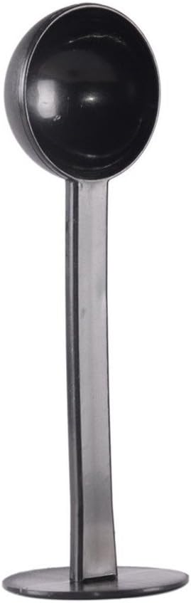 10g Espresso Coffee Measuring Spoon, Plastic Coffee Scoop for Ground Coffee, Tea, Salt with Pressed Bottom 5.9x1.9inch