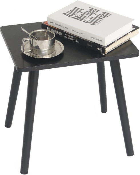 AWASEN Side Table, Small Black End Table for Living Room Bedroom Office