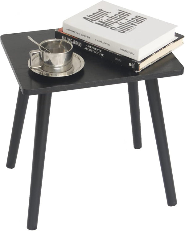 AWASEN Side Table, Small Black End Table for Living Room Bedroom Office