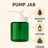 16oz (1, Royal Massage Refillable Pump Jar with Locking Dip Tube Dispenser BPA-Free Plastic Container for Massage Oils