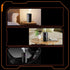 Mini Humidifier, USB Personal Desktop Humidifier for Car, Office, Bedroom, Auto Shut-Off, 2 Mist Modes, Quiet