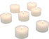 Stonebriar 48 Count White Unscented Smokeless Long Burning Clear Cup Tea Light Candles with 8 Hour Burn Time