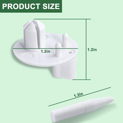 Sikawai 3 Pieces Crisper Shelf Cover Support for Frigi-daire Refrigerator Shelf Replacement