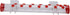 Window Hummingbird Feeder, Clear Acrylic Tube Feeder with 14 Flower Feeding Ports and Strong Suction Cup