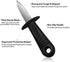 Dhieong 8 Pack Oyster Knife Oyster Shucking Knives - Food Grade Stainless Shucker Oyster Shuckers with Non Slip Handle