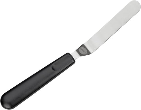 Wilton 9 Inch Angled Spatula with Black Handle