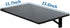 Folding Wall Desk, Wall Mounted Fold Down Desk for Small Space, Floating Desk (Black, Medium)