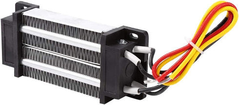 12V PTC Air Heater - Ceramic Heating Element 200W DC 12V Electric Insulated Thermostatic High Power Heater