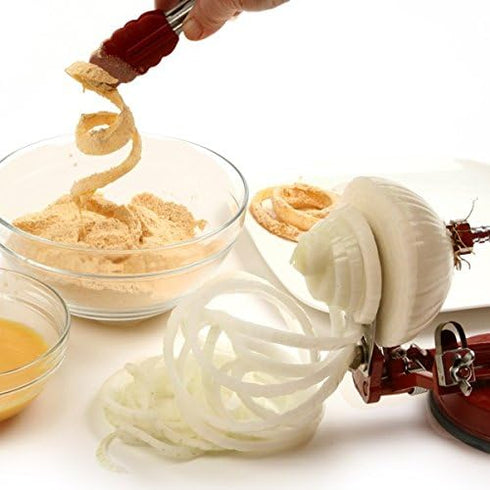 Norpro 2 Apple Peeler, Red Apple Mate