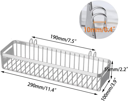 kaileyouxiangongsi Drawer Organizer, Silverware Organizer for Kitchen, Utensil Mesh Drawer Organizer for Chopsticks/Spoon/Fork/Knife, 304 Stainless Steel Drawer Utensil Drying Rack by kaileyouxiangongsi