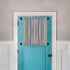 H.VERSAILTEX 4 PACK Magnetic Curtain Rods for Metal Doors, Adjustable from 9 to 16 Inch, Tool Free with Square Finials,