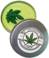 Natural Soy Candle Marijuana-Weed Scented, Green-Colored for Parties with Actual Marijuana Scent