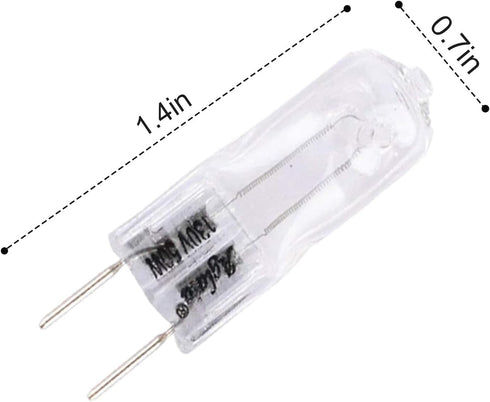 Swess 5 Pack Microwave Oven Light Bulb Compatible with GE General Electric, 130 Volts 50 Watt Halogen