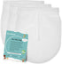 ERA NATURAL Nut Milk Bag Reusable 3 Pack 12" x 10" Cheesecloth Bags for
