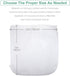 2 Pack XL Nut Milk Bags - 12"x12" Reusable Food Strainers for Almond/Soy Milk, Cold Brew Coffee
