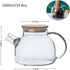 Hwagui - Glass Teapot With Infuser For Loose Tea And Blooming Tea, Heat Resistant Glass Teapot And Kettle For Stovetop, Perfect Tea Maker, 1000ml/33oz