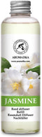 AROMATIKA Jasmine Essential Oil 200ml - Natural Reed Diffuser Refill for Long-Lasting Fragrance