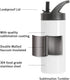 PYD Life 16 OZ Sublimation Sports Kids Water Bottle Blanks, 4 Pack Stainless Steel Vacuum Flask with Sippy Lid