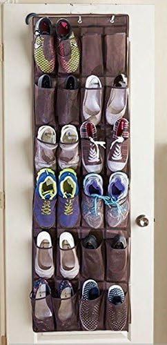 ANYVOLUME 24 Closet Pocket Shoe Door Hanging Organizer Storage Rack Bag Holder Door